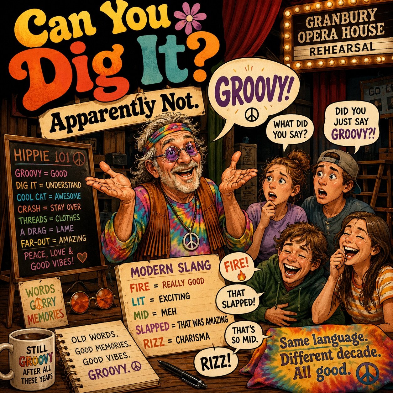 Can you dig it? 'Groovy' - slang of the time - Hood County News